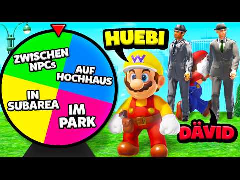 Hide & Seek ZWISCHEN NPC's wegen GLÜCKS-RAD! (Mario Odyssey Hide and Seek)