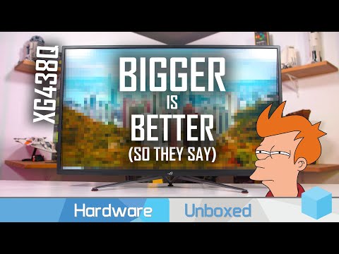 Asus XG438Q Review, A Massive 4K 120Hz Gaming Monitor