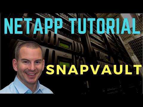 NetApp SnapVault Tutorial (new version)
