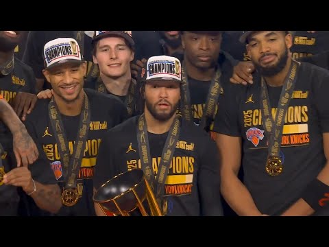 FULL New York Knicks NBA Cup Trophy Presentation