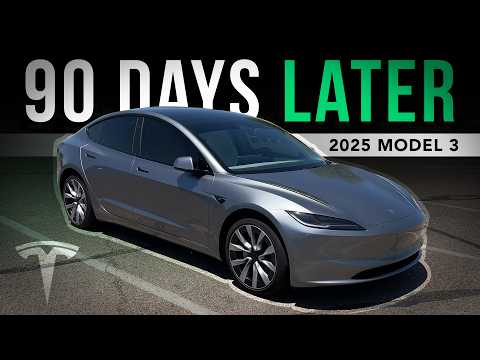 2025 Tesla Model 3 | 90 Days Later: FSD, Charging & Daily Driving