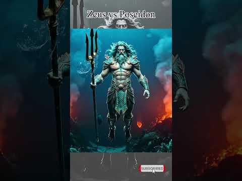 Zeus vs Poseidon – Epic War of the Gods ⚡🌊 | #shorts