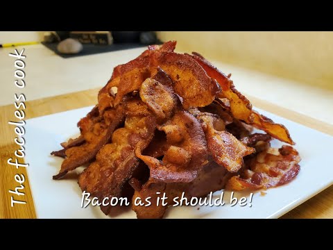 How to cook crispy bacon perfectly. Mmmm bacon!