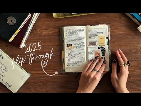 Hobonichi Weeks 2025 Flip Through | looking back and planning for 2026