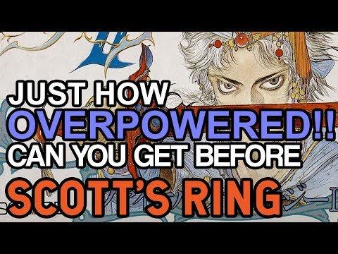 Final Fantasy II How OVERPOWERED Can You Get BEFORE Scott's Ring