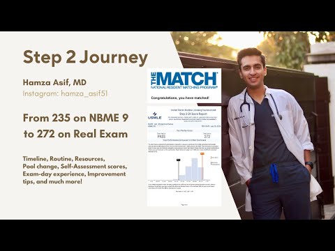 USMLE Step 2 Experience | From 235 on NBME 9 to 272 on Real Deal | Hamza Asif, MD