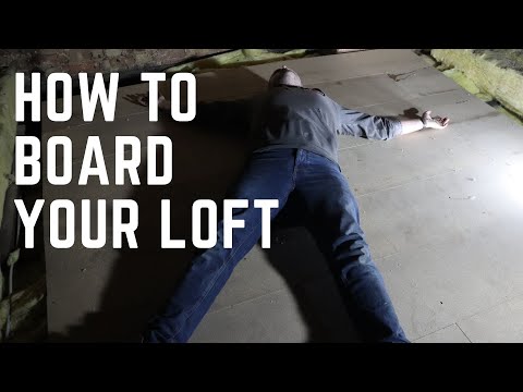 How to board a loft/attic  #joinery #carpentry #woodworking