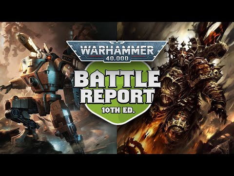 Alpha Legion vs Tau Warhammer 40k 10th Edition Battle Report Ep 16