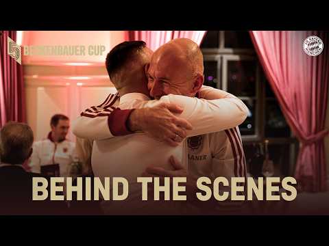 Immaculate locker room vibes with the FC Bayern Legends ✨🏆  | Beckenbauer Cup Behind the Scenes