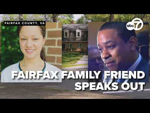 Friend of Justin Fairfax remarks on family, wants larger conversation on mental health