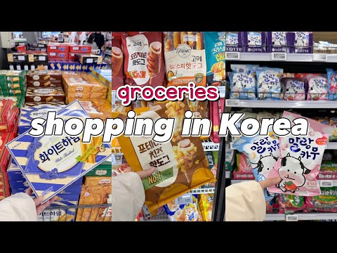 shopping in korea vlog π°π· supermarket food with prices π° cheap or expensive?