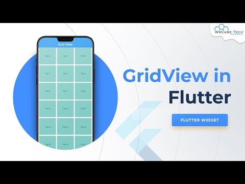 Flutter GridView - How to Use Grid Layout? | Flutter Widget Tutorial