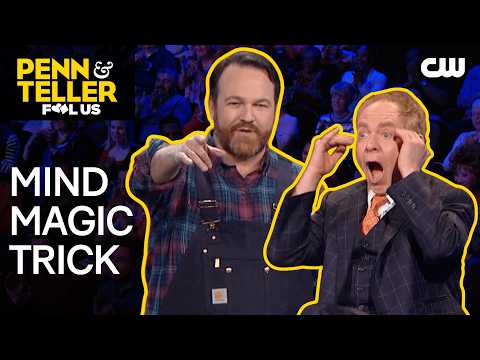 Magician Performs Weight Magic Trick | Penn & Teller: Fool Us | The CW