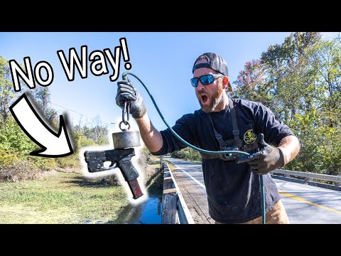 My Most Insane Day Of Magnet Fishing Ever (Glock 43x)