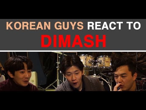 Korean Guys React to DIMASH!!
