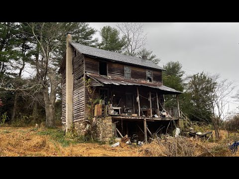 Packed Forgotten 125 year old Grandmas Farm House Up North in The Mountains
