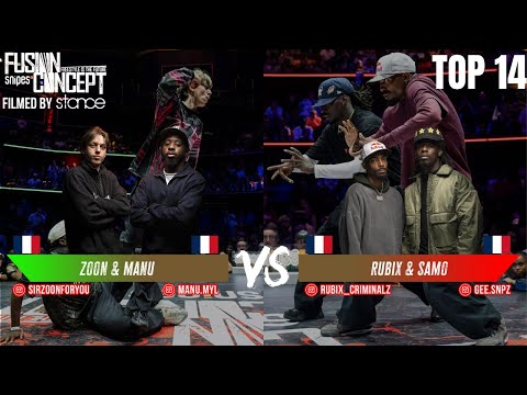 TOP 14 - SAMO & RUBIX vs MANU & ZOON - FUSION CONCEPT 2025