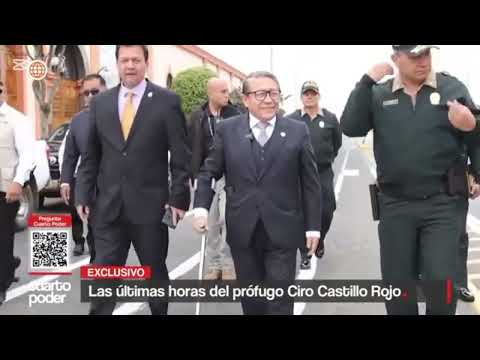 Prófugo Gobernador d Callao Ciro Castillo se escapó en silla de ruedas ¿y la policía? - 4to Poder