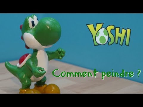 Comment peindre une impression 3D ? Figurine Yoshi par E-Make