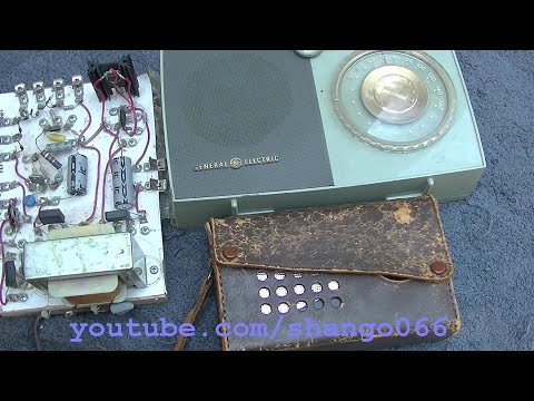 4 Tube Personal AM Radios and AES Battery Eliminator