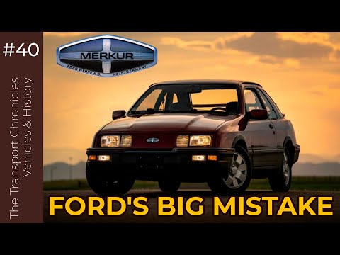 Merkur XR4Ti | Why This Ford Flopped So Hard in America — The Merkur XR4Ti Story