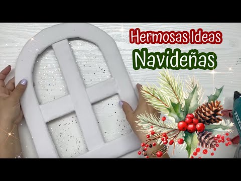 3 Manualidades Navideñas   Ideas para Regalar o Vender   Diy Christmas Decor   Artesanato