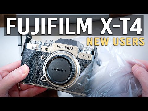 Fujifilm X-T4 Camera Setup for Beginners