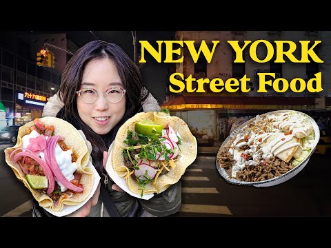 NYC STREET FOOD TOUR ft The Halal Guys