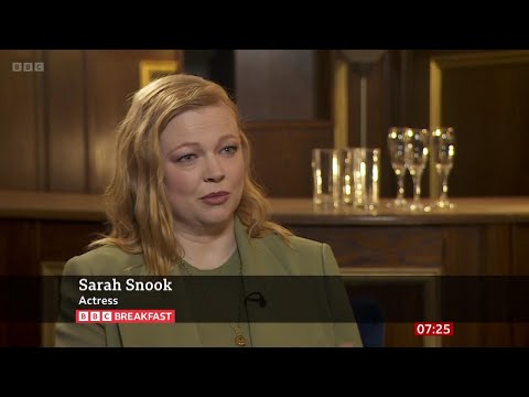 Sarah Snook (Succession, The Picture of Dorian Gray Actress) On BBC Breakfast [16.03.2024]