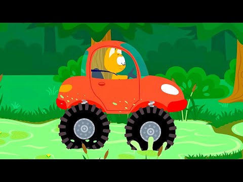 КОТЭ ТВ - Песенки - Машина-вездеход, Автомойка и другие хиты! - Песни для детей - Сборник