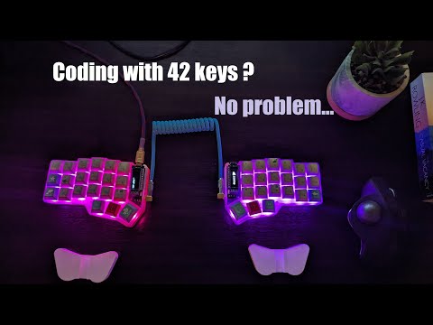Coding with 42 keys : Day 21 with the Corne V3