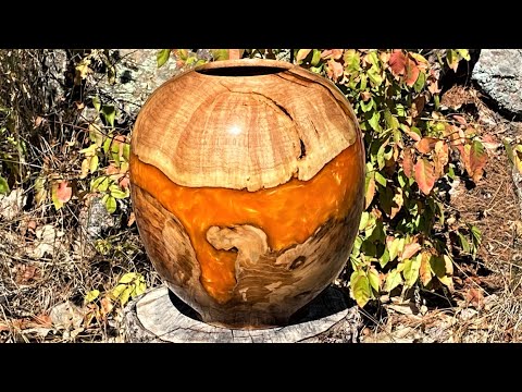 Woodturning - The Hollow Form, Two Burls are Better Than One