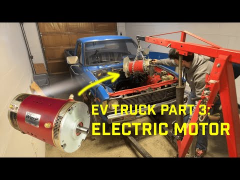 Electric-Swapped Toyota Pickup Episode 3: Electric Motor