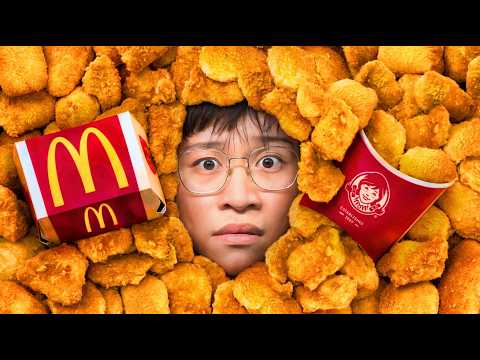 I Ate ONLY Fast Food Chicken Nuggets For 1 Week
