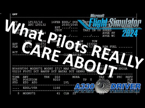 Inside the Flight Plan: What Pilots Look for when checking the OFP | Real Airline Pilot