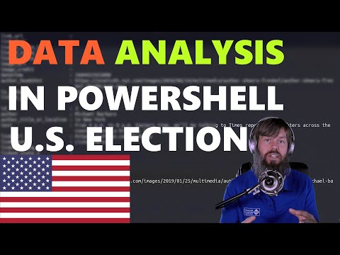 Analyze Data with PowerShell | U.S. Presidential Election 2020 Dataset