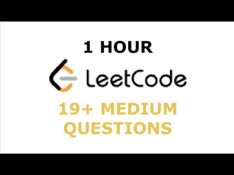 I Tried To Speedrun LeetCode MEDIUMS