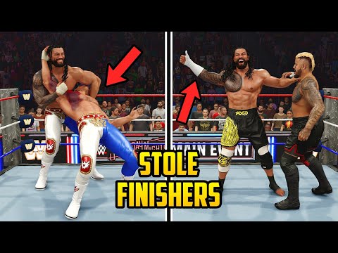 Roman Reigns STOLE 50 Finishers in WWE 2K25 !!!
