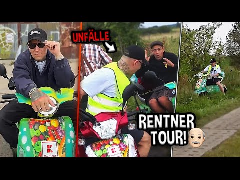 UNFÄLLE & Monte fährt in den Graben! 😱 RENTNER TOUR Eskalation 👴🏻 Tag 1 | MontanaBlack IRL