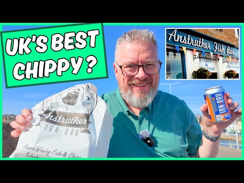I Review The FAMOUS ANSTRUTHER FISH BAR! The UK'S BEST?