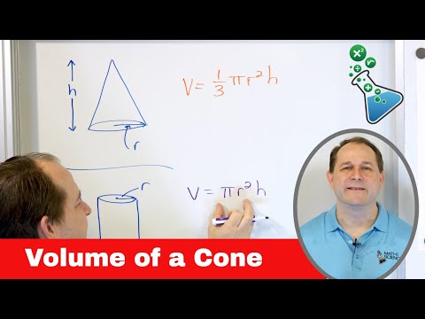 What is the Volume of a Cone? - [8-8-9]