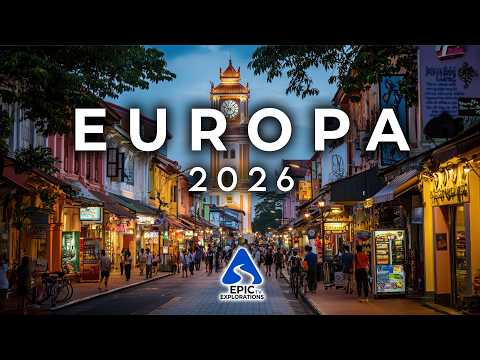 Los 100 Lugares Más Hermosos para Visitar en Europa en 2026 | 4K Guía de Viaje
