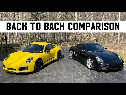 Porsche 911 and Cayman are similar except this ONE BIG THING