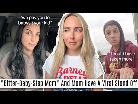 A ‘Jealous-Bitter-Step-Mom" Has Viral TikTok Fall Out With Step Kids Mom