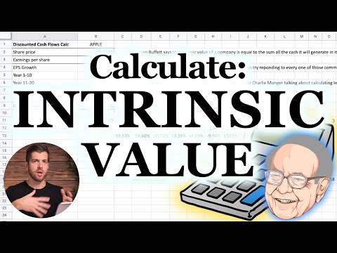 How to Calculate Intrinsic Value (Apple Stock Example)