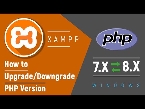 ✅ How to Upgrade or Downgrade PHP Version in XAMPP on Windows 11/10