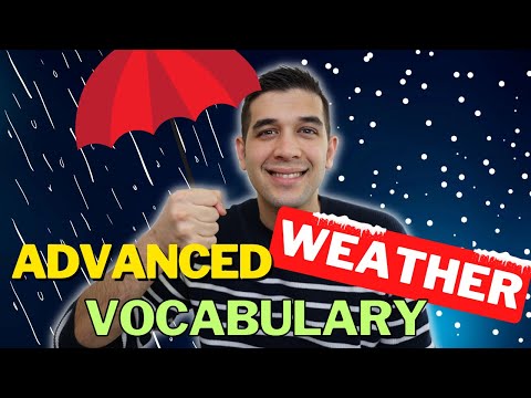 Learn Advanced Weather Vocabulary | #EnglishVocabulary Explained!