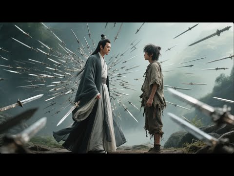 The Sword Master summons his sword to kill the beggar, but is destroyed by his counterattack.