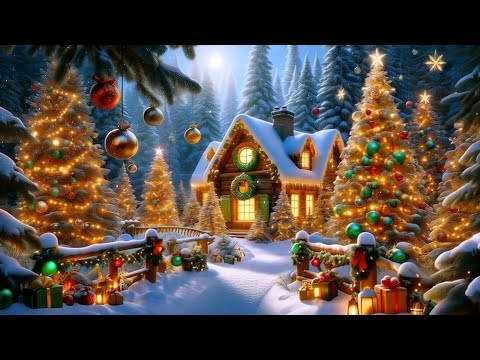 Świąteczna Muzyka Relaksacyjna dla Dzieci: CICHA NOC ⭐️ Kolysanka dla dzieci. Zima i Śnieg ⭐️