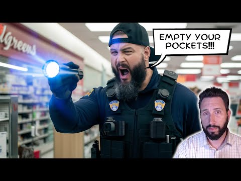 CRAZY Store Security DETAINS a Subscriber! | Then Real Cops Show Up